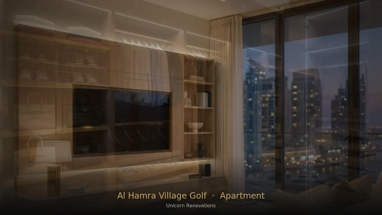 Apartment Renovation in Al Hamra Golf Community
