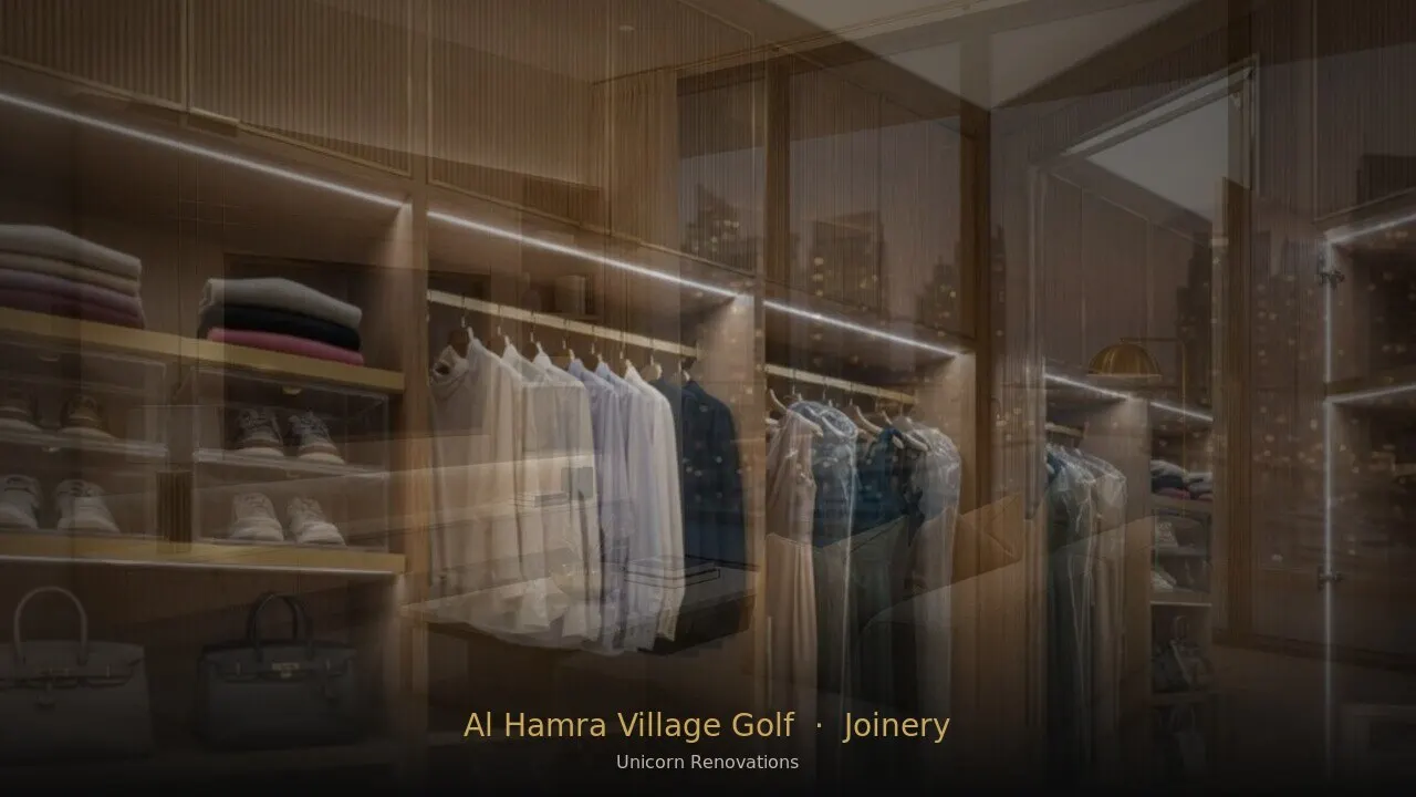 Joinery & Cabinetry in Al Hamra Golf Community