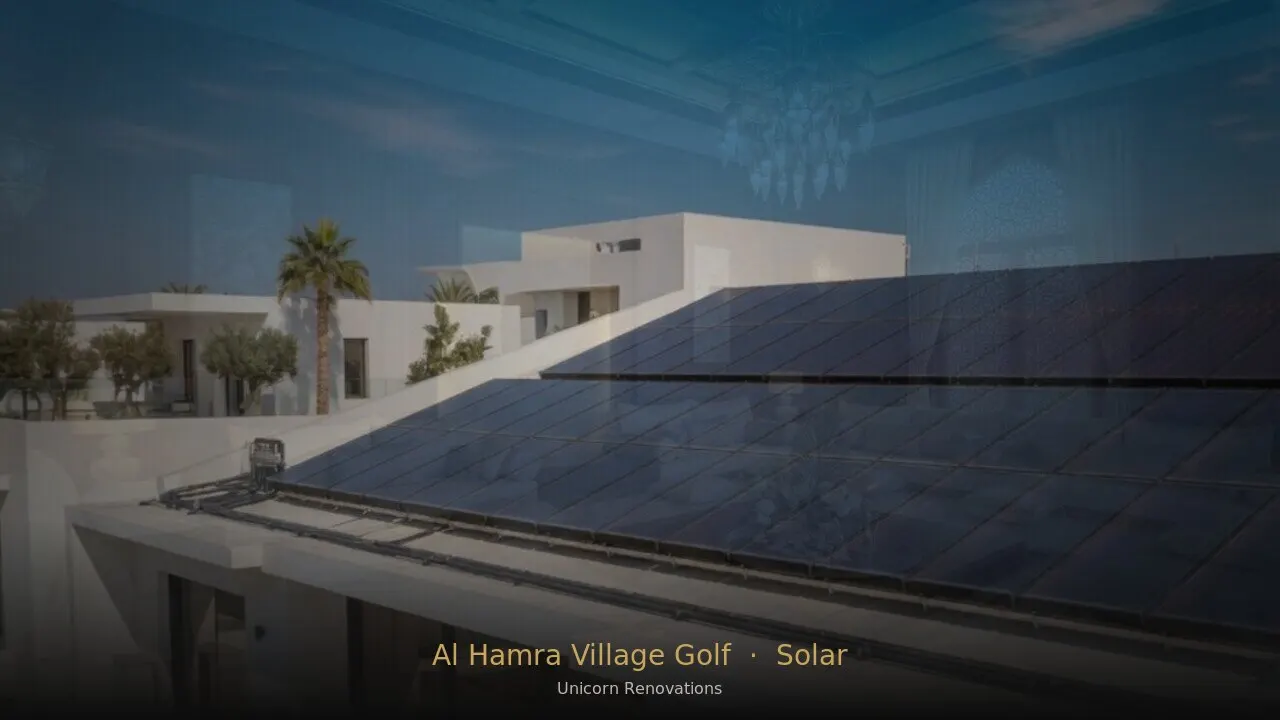 Solar Solutions in Al Hamra Golf Community