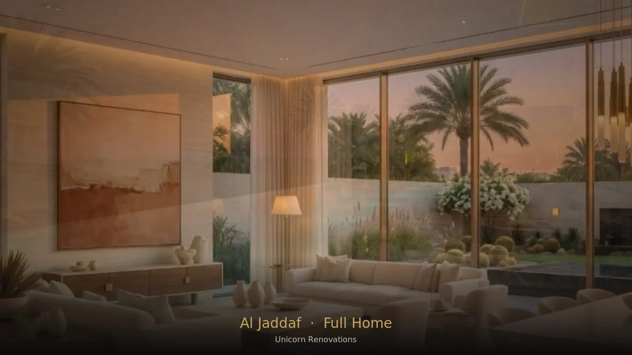 Full Home Renovation in Al Jaddaf