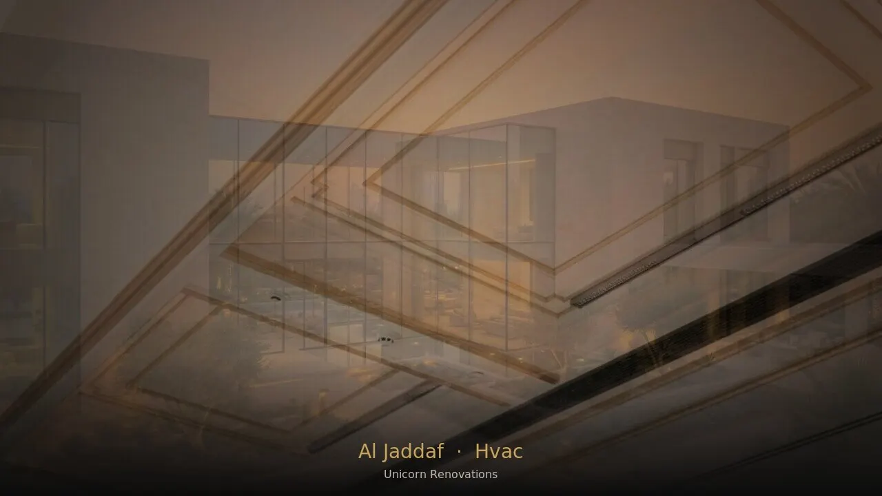 HVAC Installation in Al Jaddaf