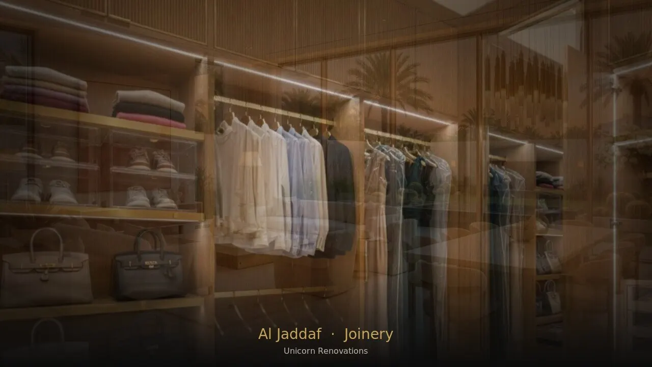 Joinery & Cabinetry in Al Jaddaf — Unicorn Renovations