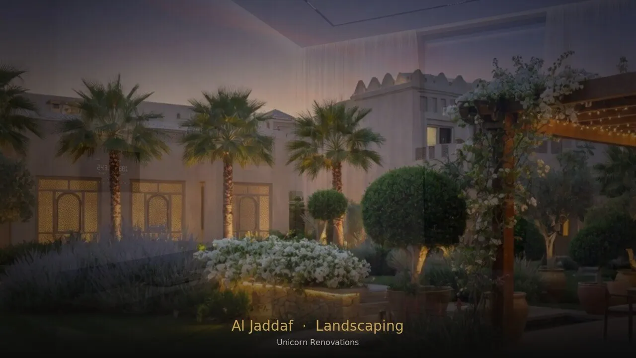 Landscaping in Al Jaddaf — Unicorn Renovations