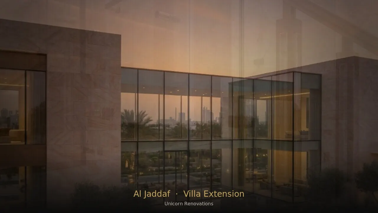 Villa Extension in Al Jaddaf