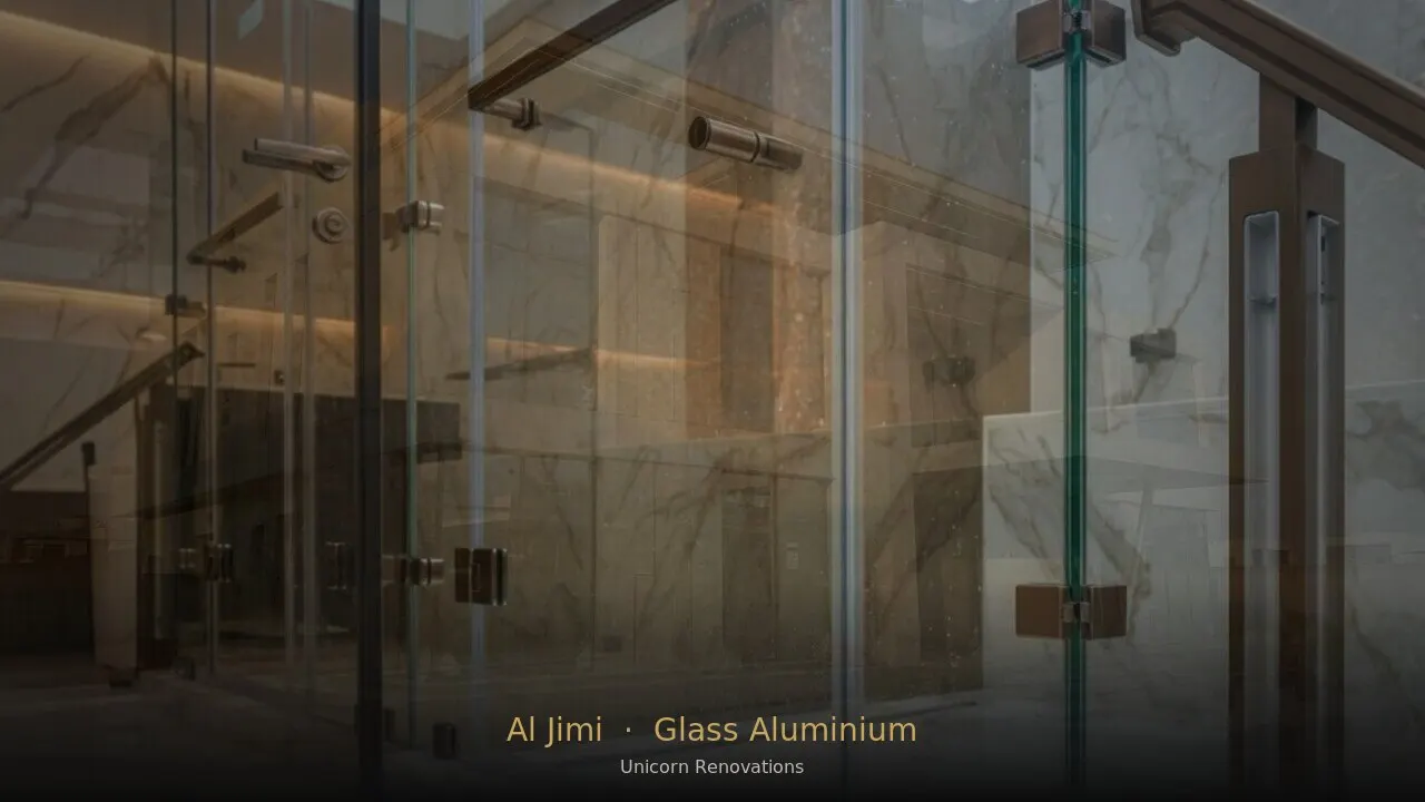 Glass & Aluminium Works in Al Jimi