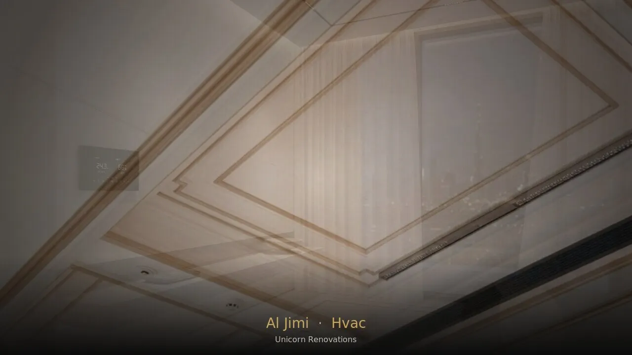 HVAC Installation in Al Jimi — Unicorn Renovations