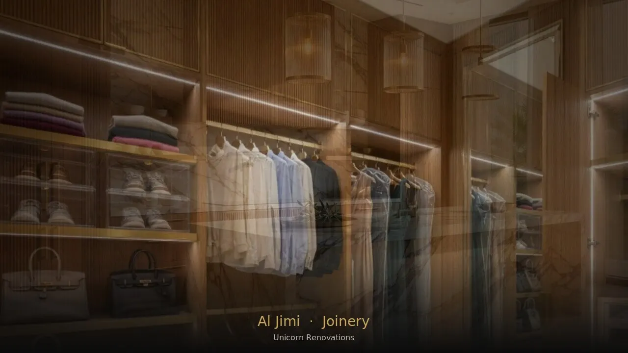 Joinery & Cabinetry in Al Jimi — Unicorn Renovations