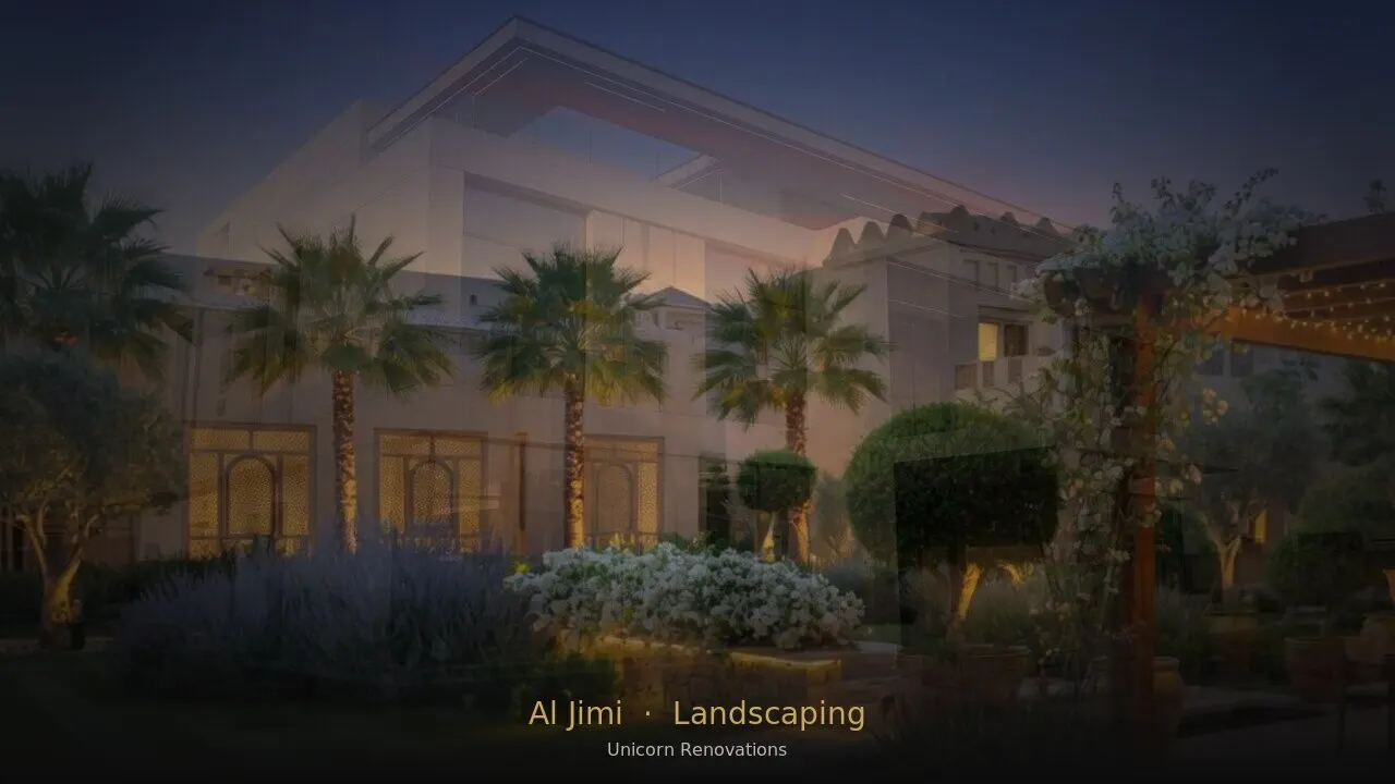 Landscaping in Al Jimi — Unicorn Renovations
