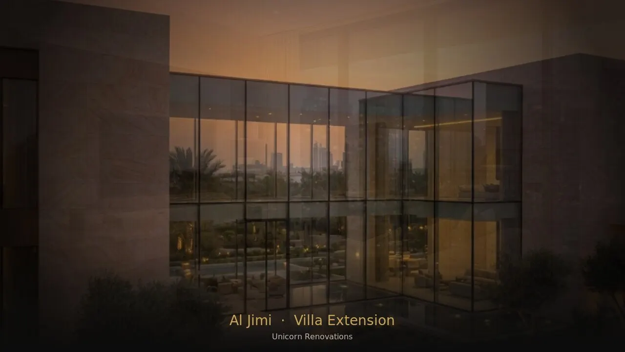 Villa Extension in Al Jimi