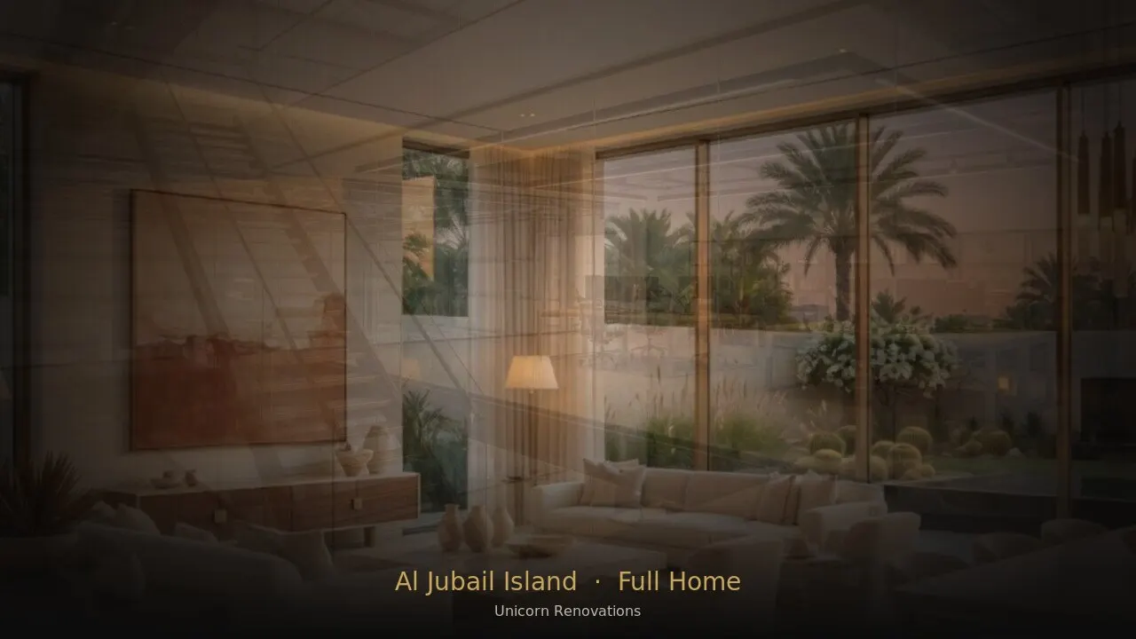 Full Home Renovation in Al Jubail Island