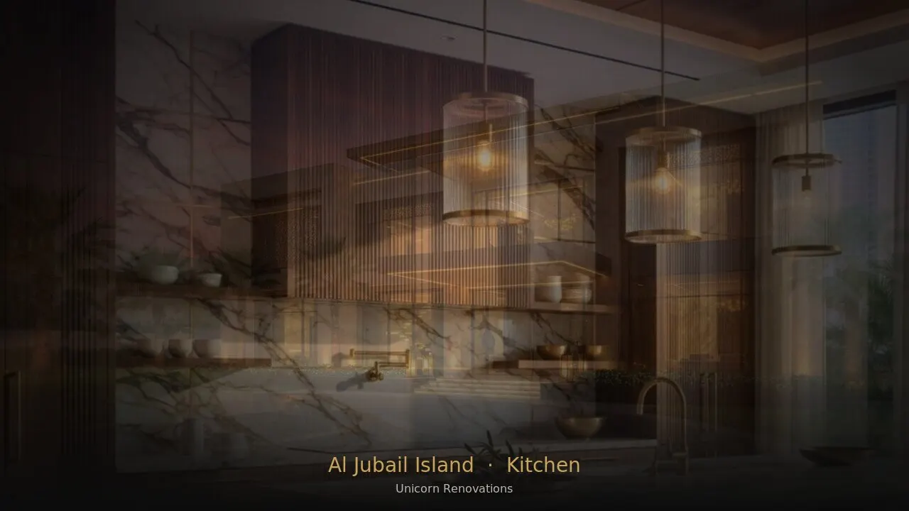 Kitchen Renovation in Al Jubail Island