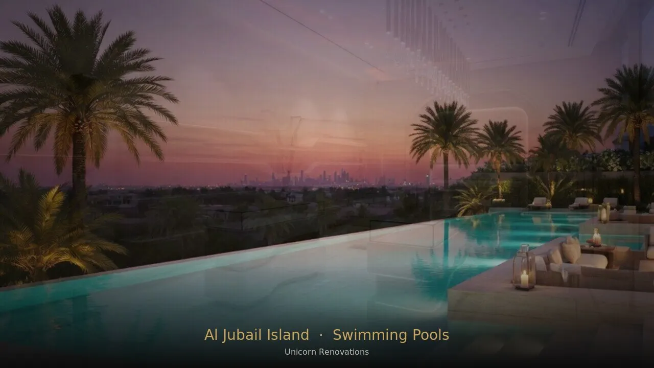 Swimming Pool Construction & Renovation in Al Jubail Island