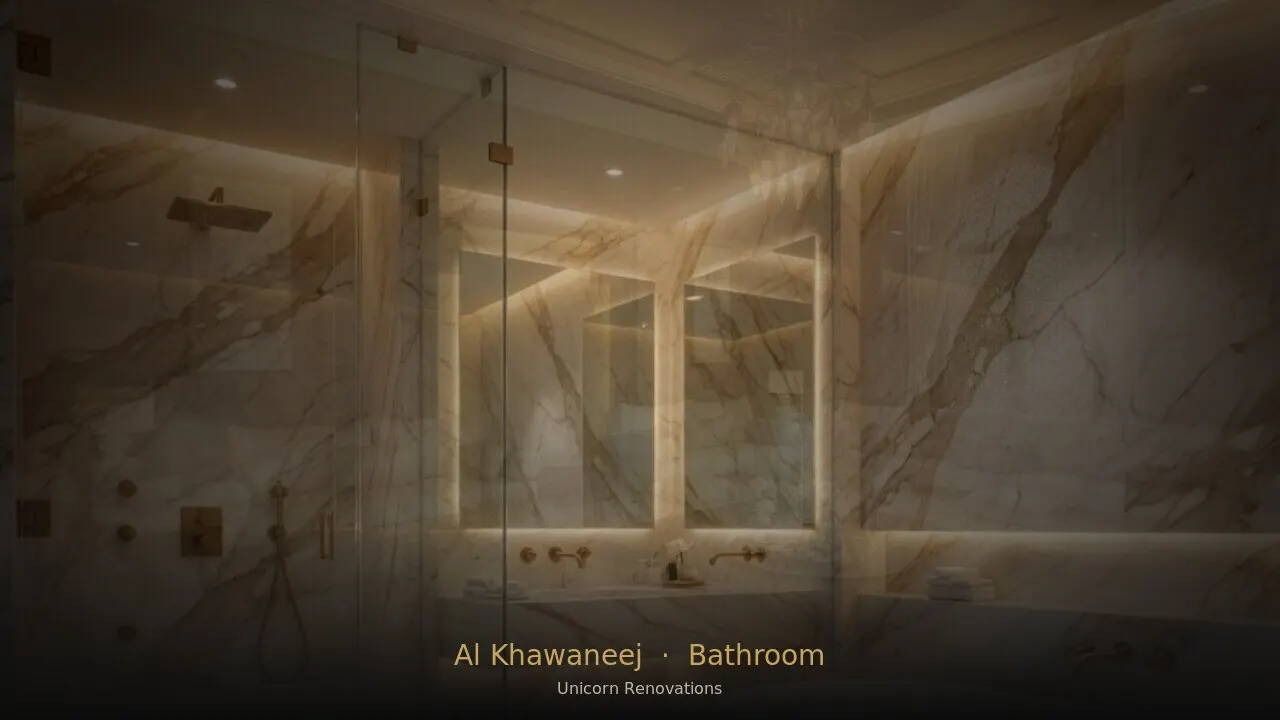 Bathroom Renovation in Al Khawaneej