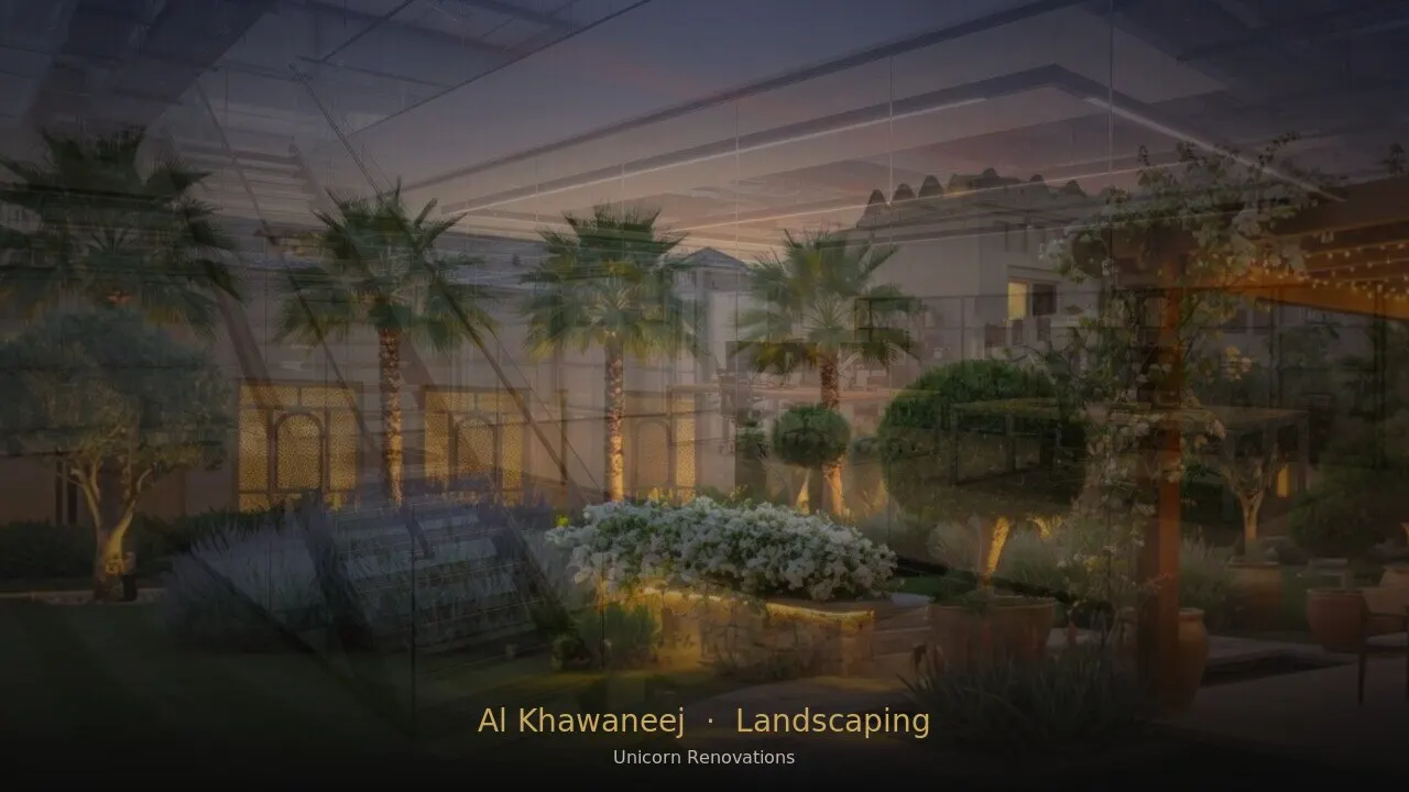 Landscaping in Al Khawaneej — Unicorn Renovations