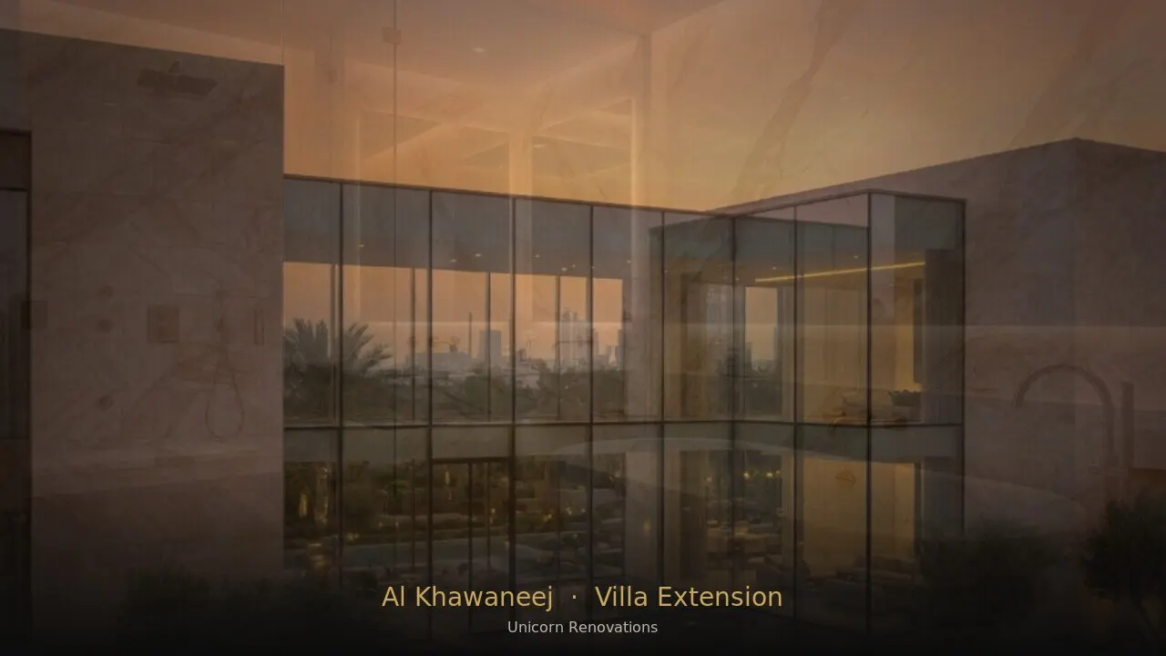 Villa Extension in Al Khawaneej