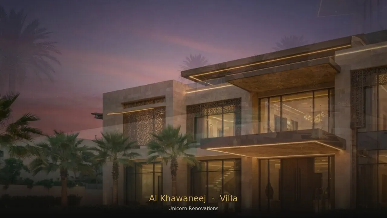 Villa Renovation in Al Khawaneej