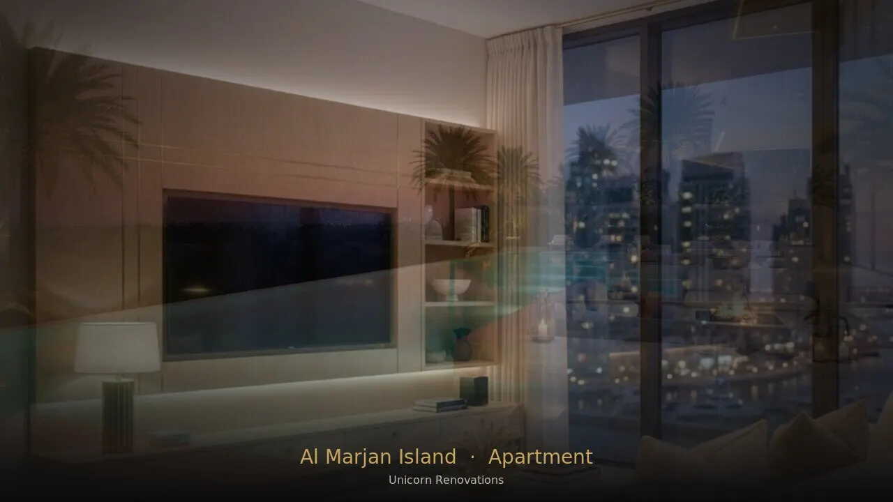 Apartment Renovation in Al Marjan Island