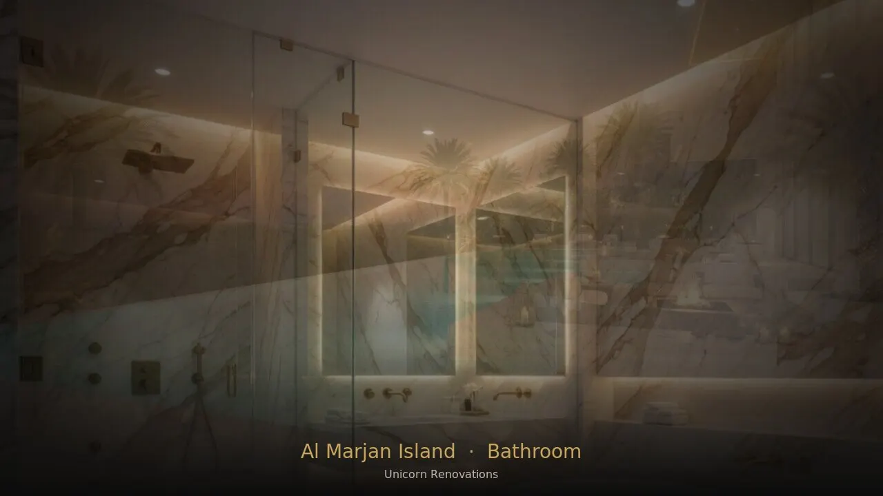 Bathroom Renovation in Al Marjan Island