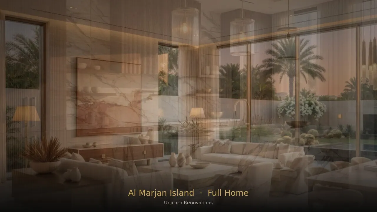 Full Home Renovation in Al Marjan Island