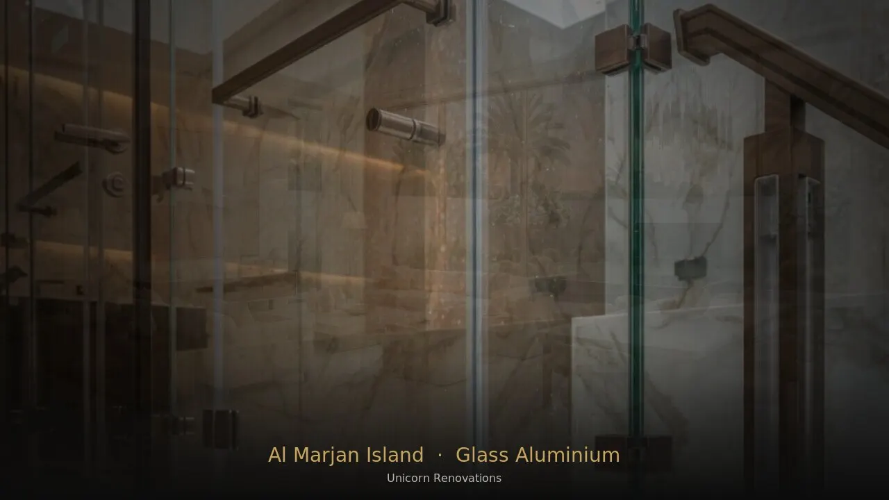 Glass & Aluminium Works in Al Marjan Island