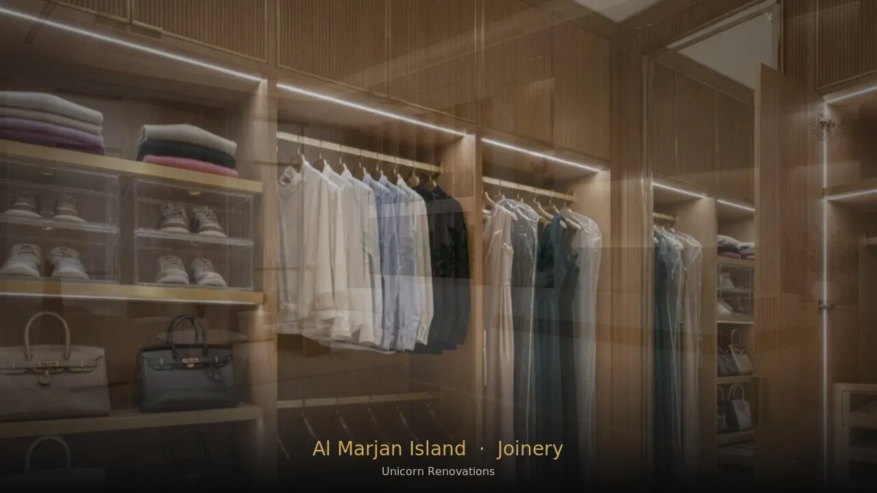 Joinery & Cabinetry in Al Marjan Island