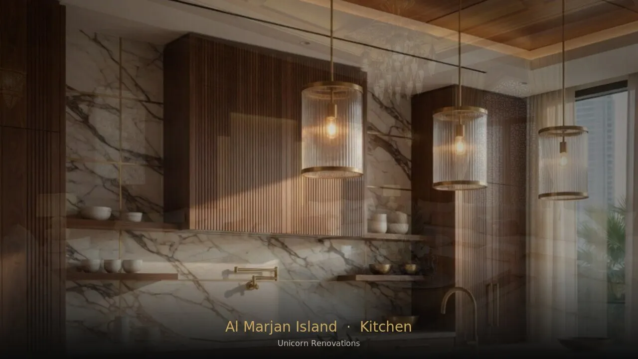 Kitchen Renovation in Al Marjan Island