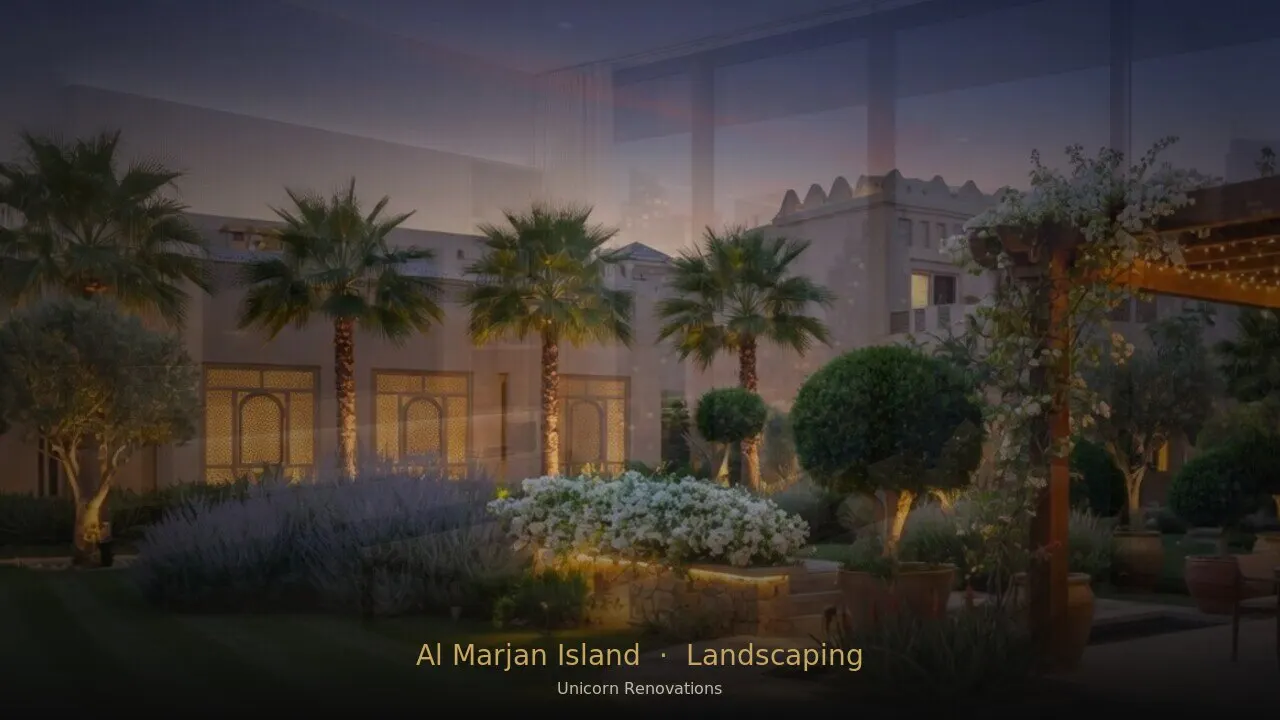 Landscaping in Al Marjan Island
