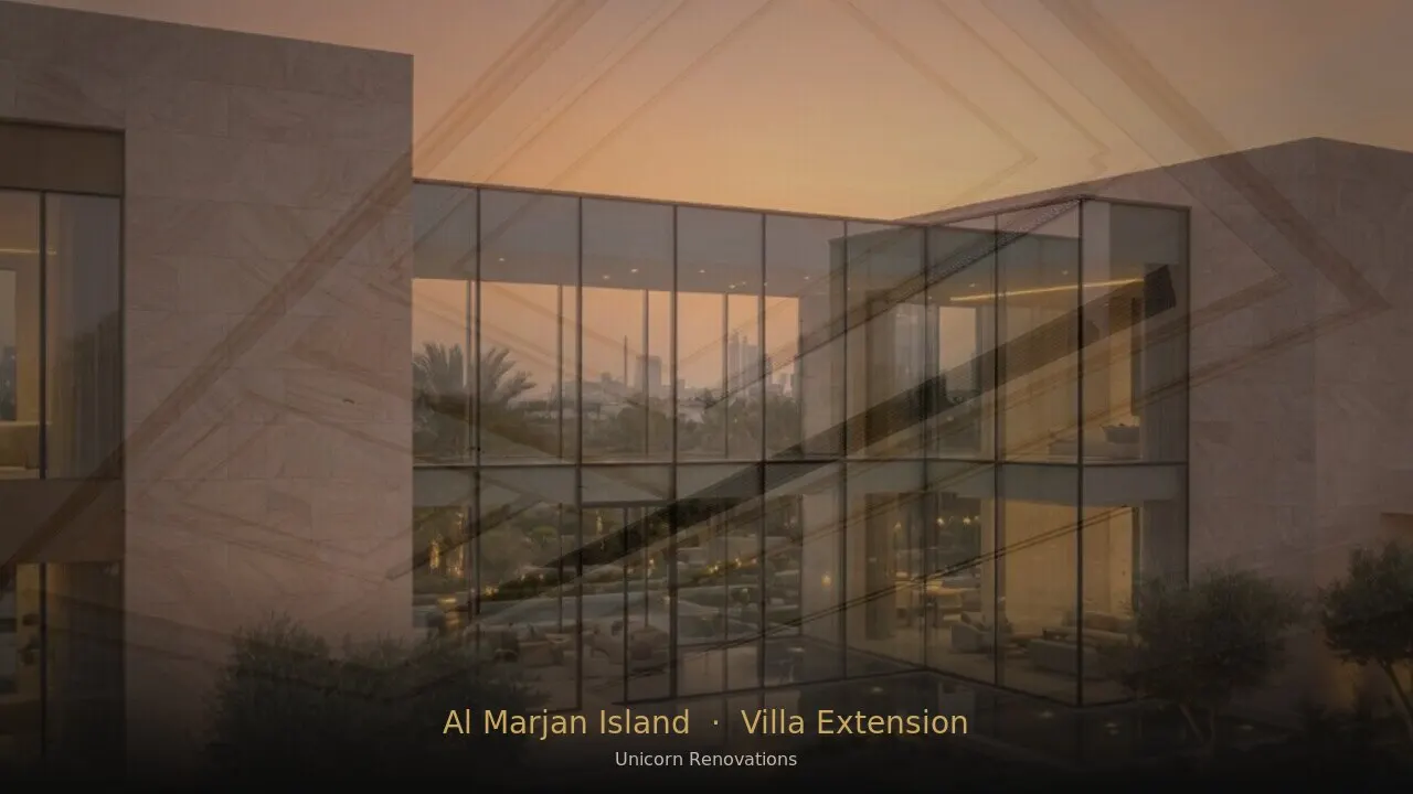 Villa Extension in Al Marjan Island