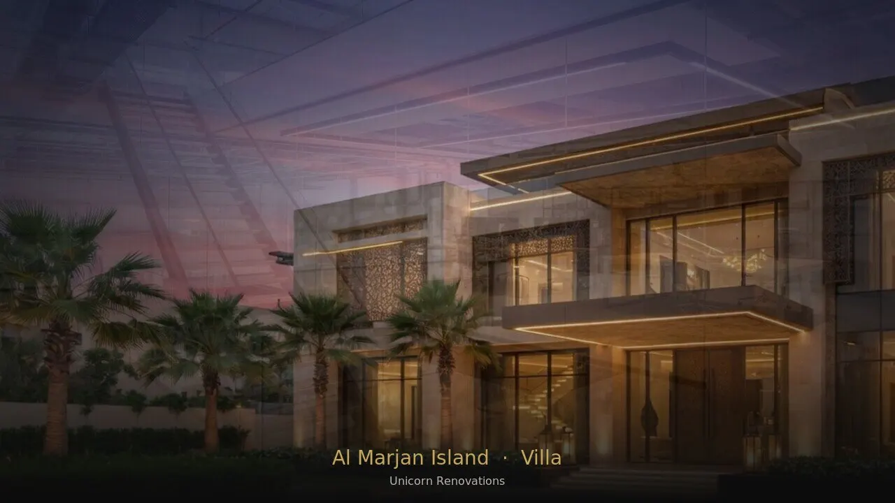 Villa Renovation in Al Marjan Island