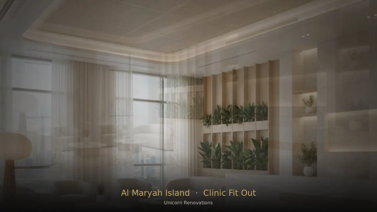 Clinic Fit-Out in Al Maryah Island