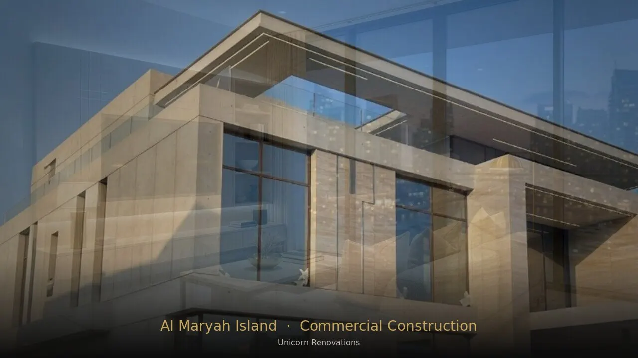 Commercial Construction in Al Maryah Island
