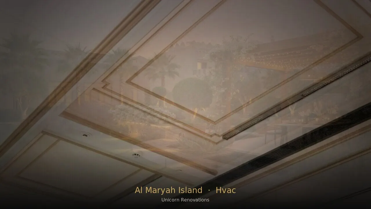 HVAC Installation in Al Maryah Island