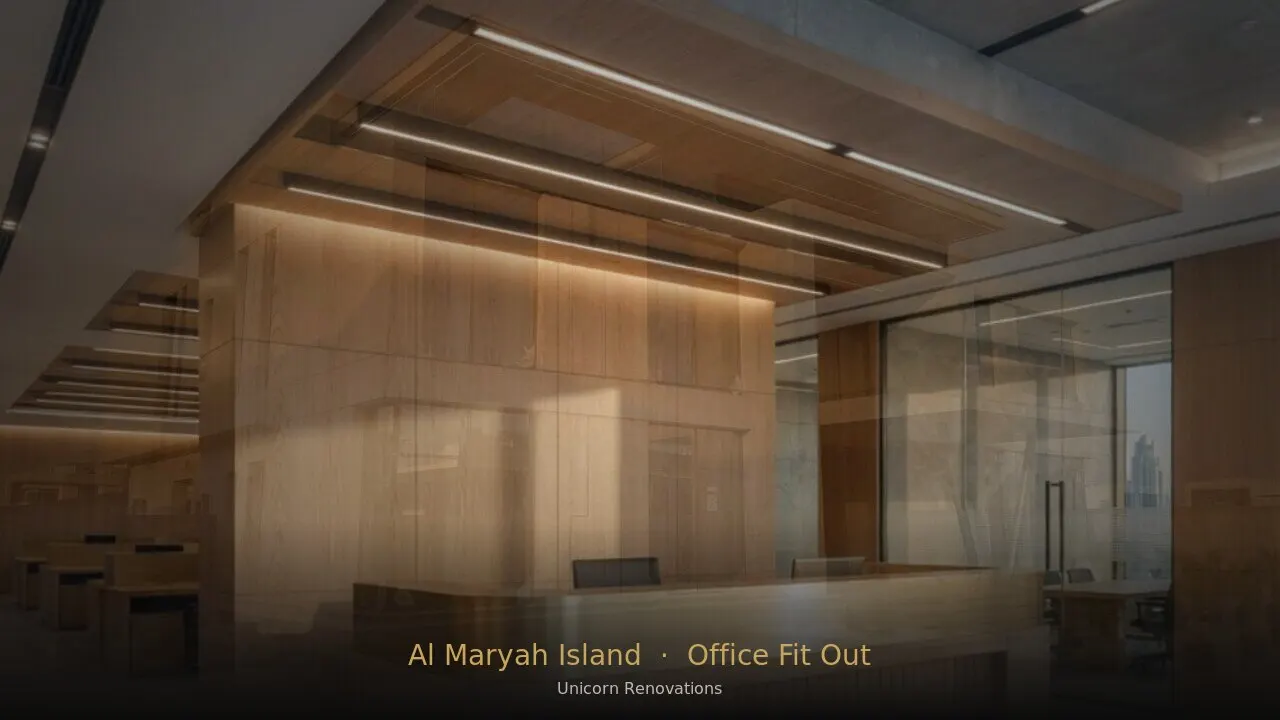 Office Fit-Out in Al Maryah Island