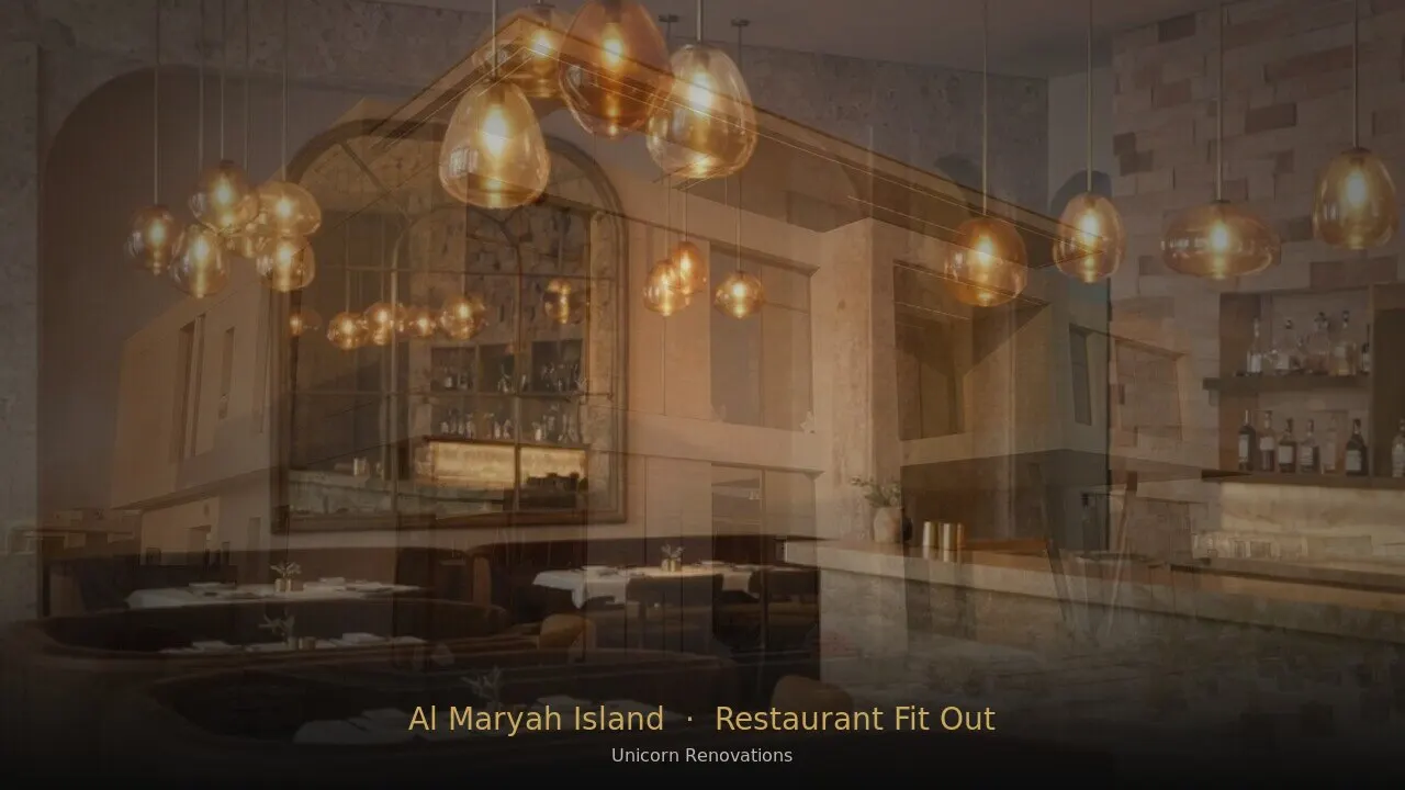 Restaurant Fit-Out in Al Maryah Island
