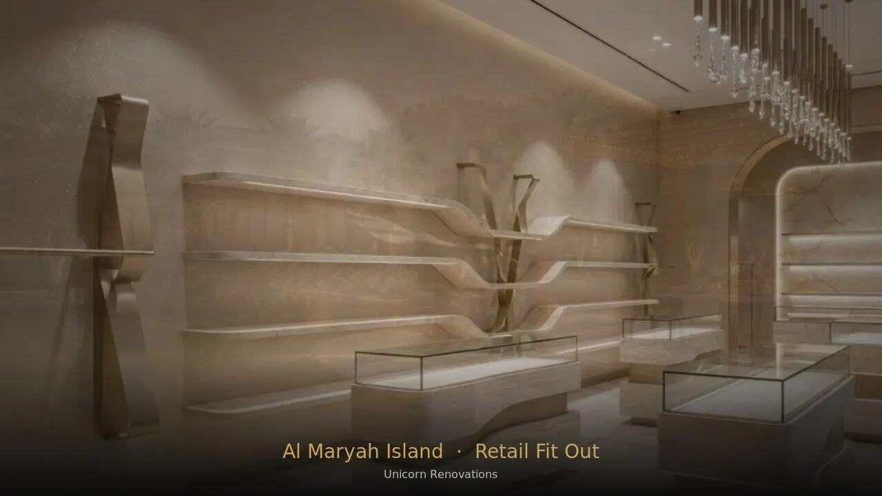 Retail Fit-Out in Al Maryah Island