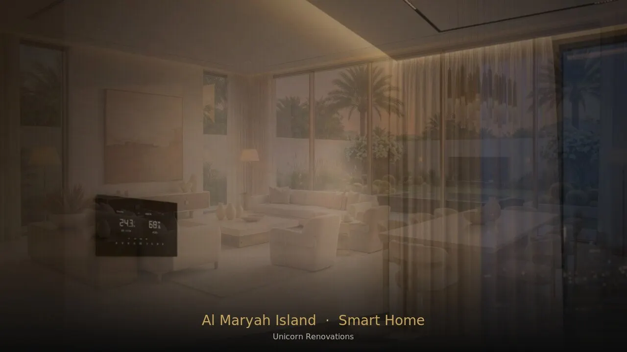 Smart Home in Al Maryah Island