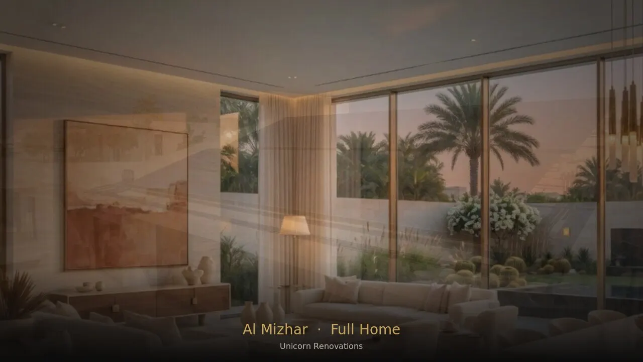 Full Home Renovation in Al Mizhar