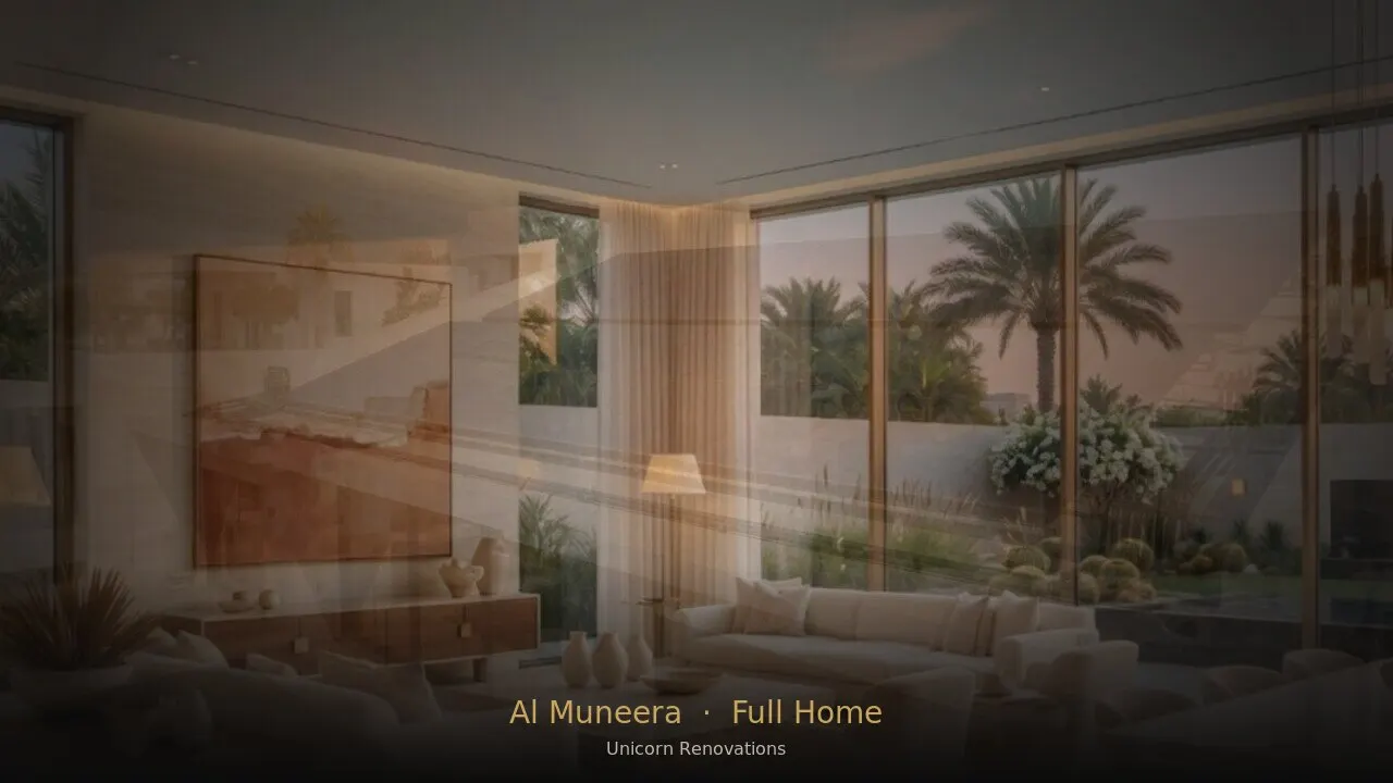 Full Home Renovation in Al Muneera