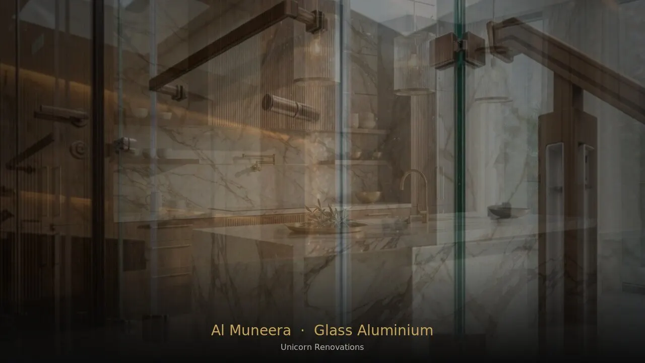 Glass & Aluminium Works in Al Muneera