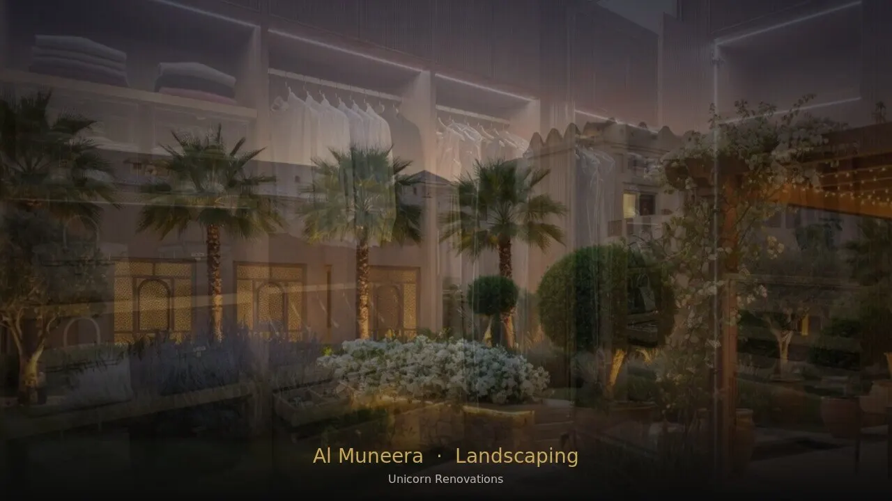 Landscaping in Al Muneera