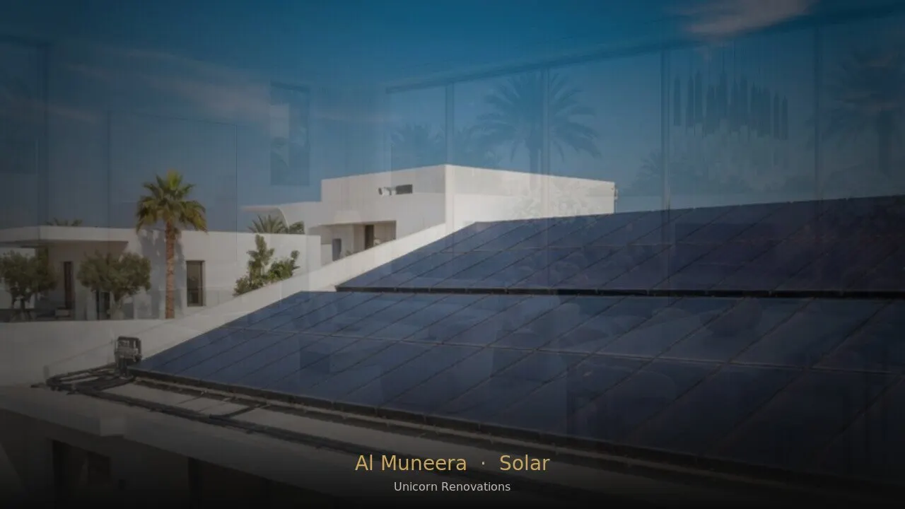 Solar Solutions in Al Muneera