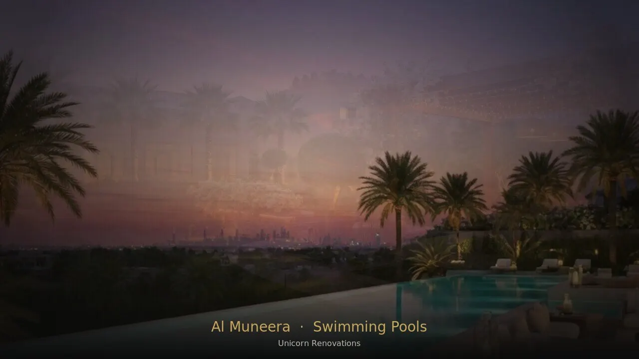 Swimming Pool Construction & Renovation in Al Muneera