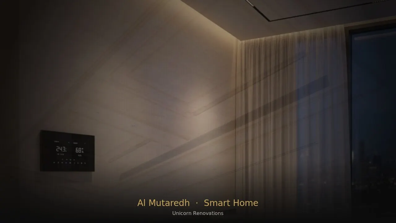 Smart Home in Al Mutaredh — Unicorn Renovations