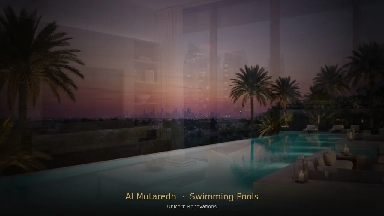 Swimming Pool Construction & Renovation in Al Mutaredh