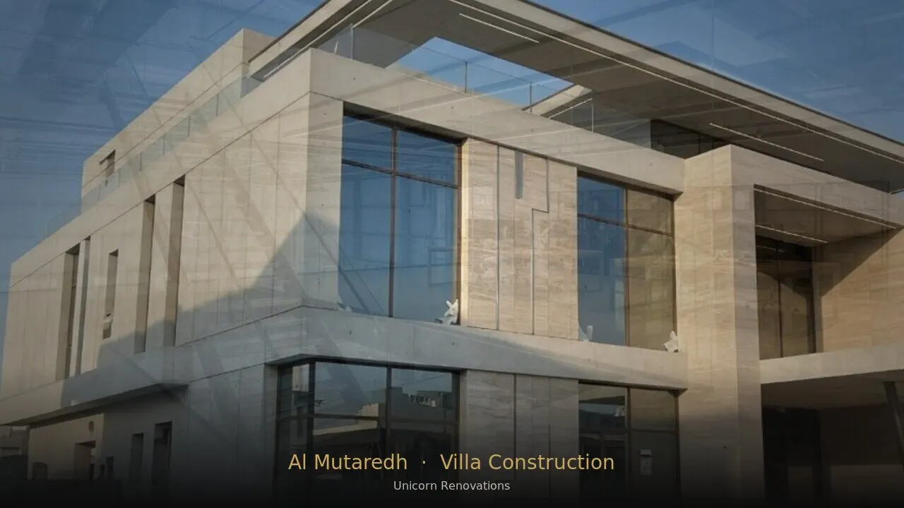 Villa Construction in Al Mutaredh