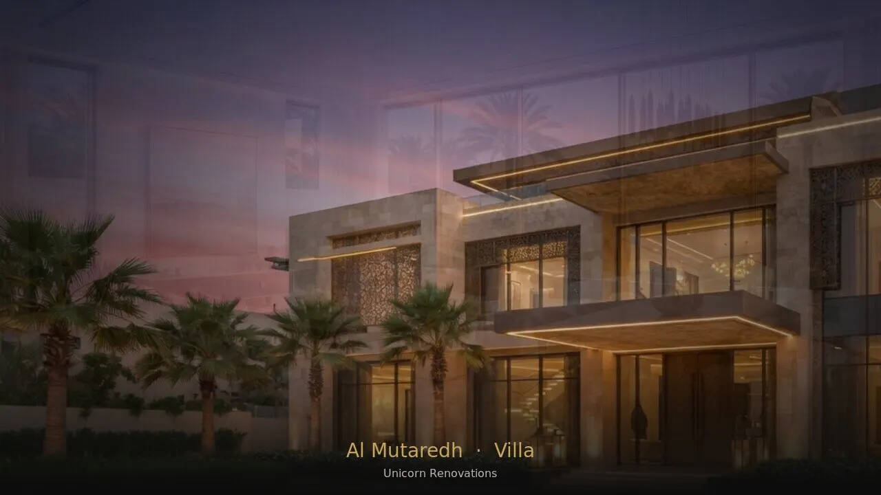 Villa Renovation in Al Mutaredh