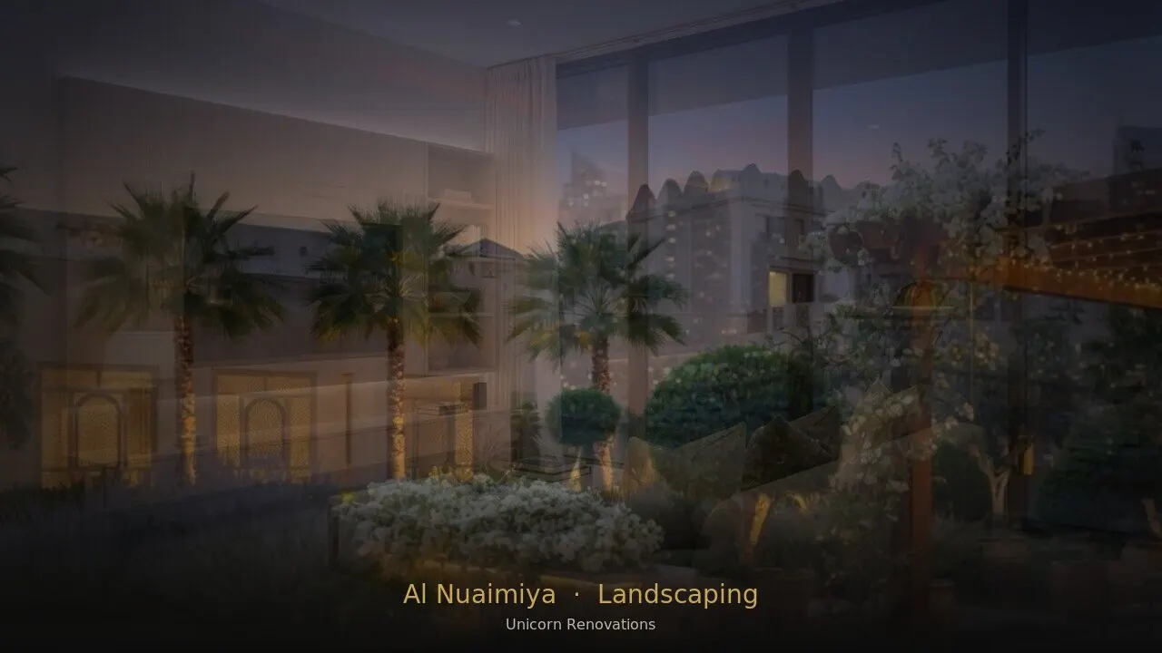 Landscaping in Al Nuaimiya