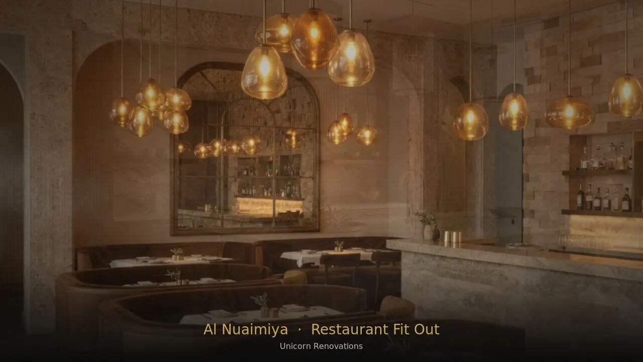 Restaurant Fit-Out in Al Nuaimiya