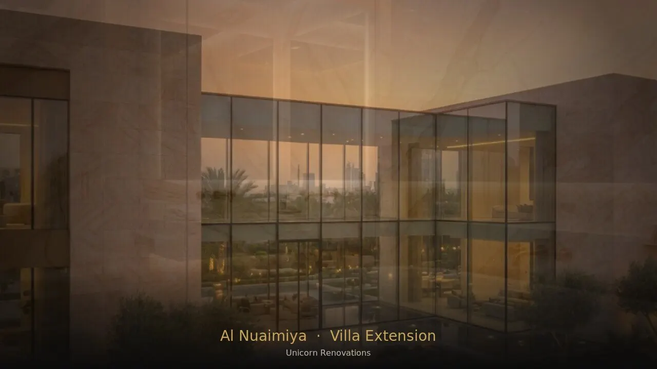 Villa Extension in Al Nuaimiya