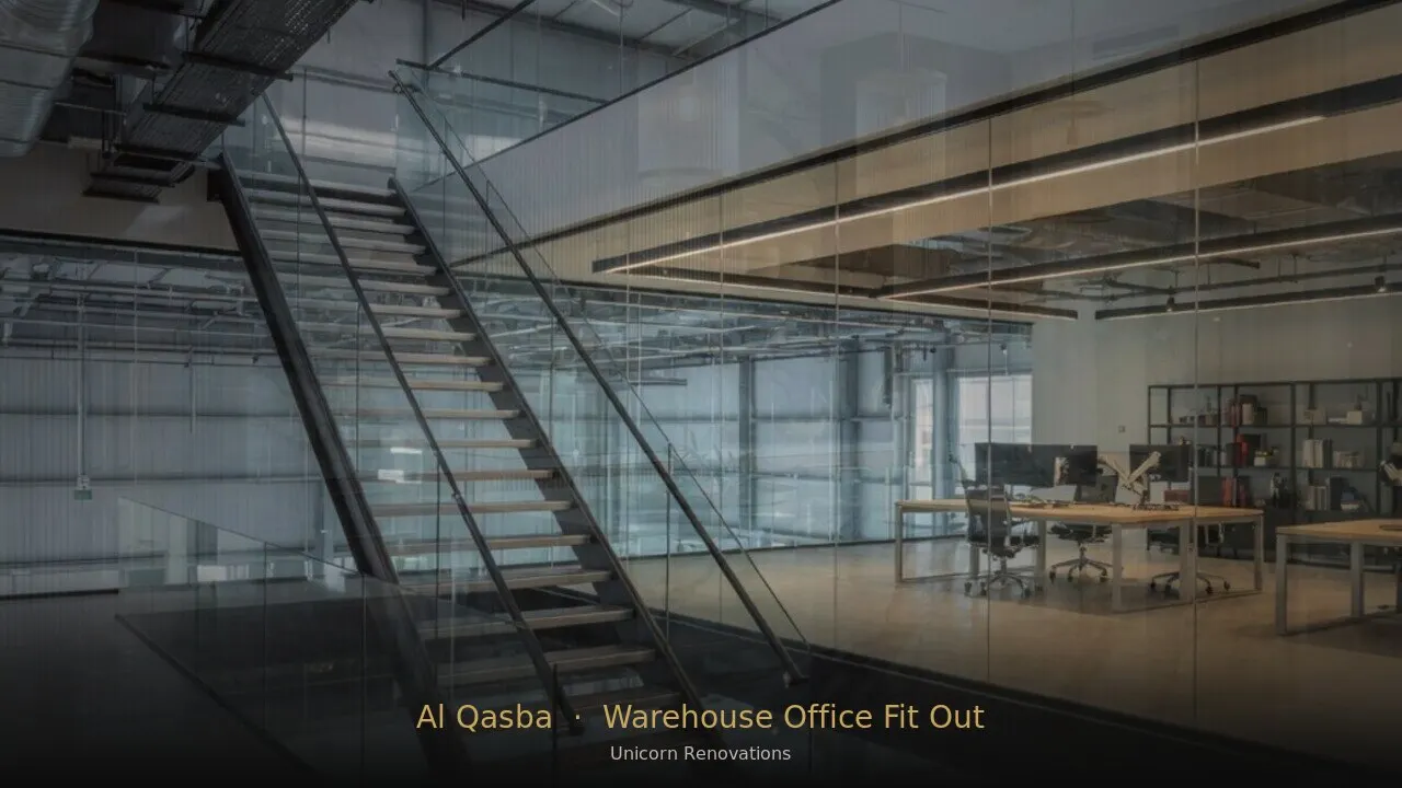 Warehouse Office Fit-Out in Al Qasba